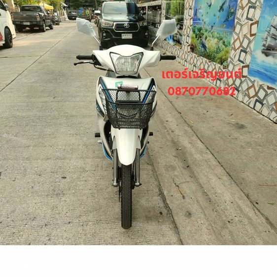 🛵ยังไงก็ขาย Finn ปี 61 เครื่องดี สีสวย สตาร์ทมือ เล่มชุดโอนครบ+เปลี่ยนถ่ายน้ำมันเครื่องฟรี ส่งฟรี30 ก.ม รูปที่ 4