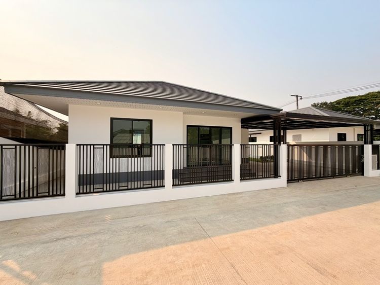 บ้านสร้างใหม่ท่ามะโอ ขัวมุง สารภี เชียงใหม่