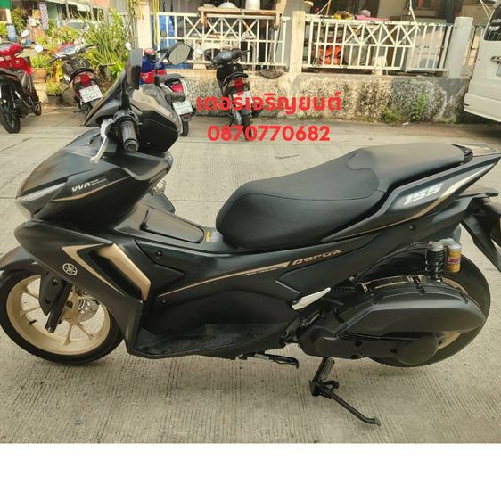 🛵ยังไงก็ขาย AEROX-ABS ปี 64 เครื่องดี สีสวย สตาร์ทมือ กุญแจรีโมท เบรคABS เล่มชุดโอนครบ+เปลี่ยนถ่ายน้ำมันเครื่องฟรี ส่งฟรี30 ก.ม รูปที่ 2