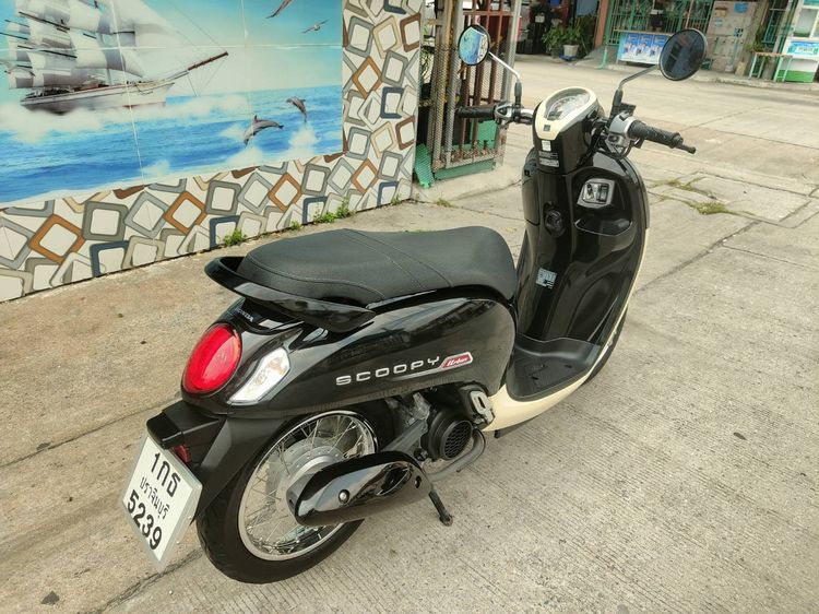 🛵ยังไงก็ขาย SCOOPY-i ปี 66 เครื่องดี สีสวย สตาร์ทมือ วิ่งน้อย6000โล เล่มชุดโอนครบ+เปลี่ยนถ่ายน้ำมันเครื่องฟรี ส่งฟรี30 ก.ม รูปที่ 7