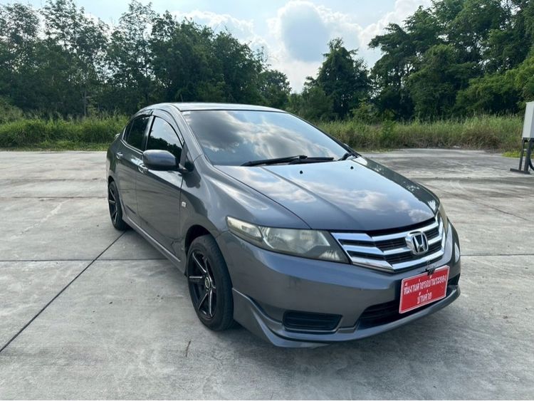 Honda City 2012 1.5 V CNG Sedan เบนซิน เกียร์อัตโนมัติ เทา รูปที่ 2