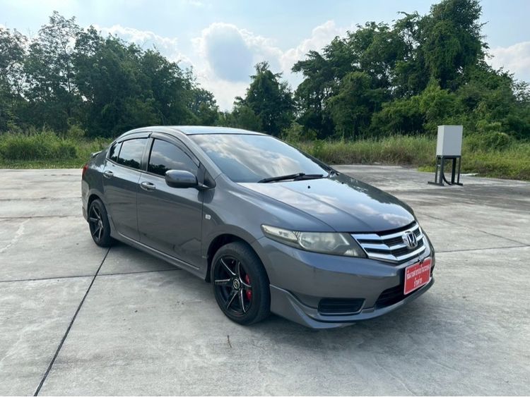 Honda City 2012 1.5 V CNG Sedan เบนซิน เกียร์อัตโนมัติ เทา รูปที่ 3