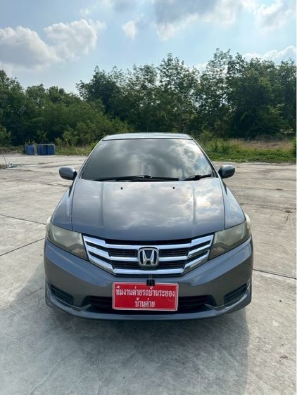 รถ Honda City 1.5 V CNG สี เทา