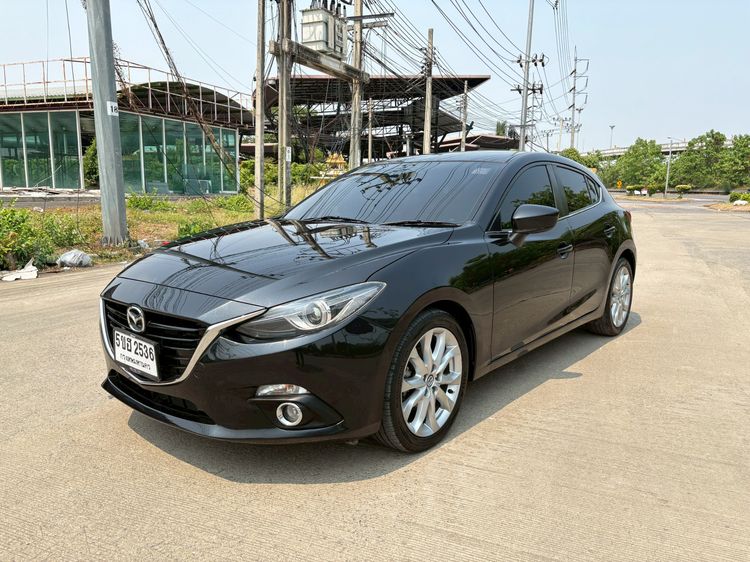 Mazda Mazda3 2014 2.0 S Sports Sedan เบนซิน ไม่ติดแก๊ส เกียร์อัตโนมัติ ดำ รูปที่ 2