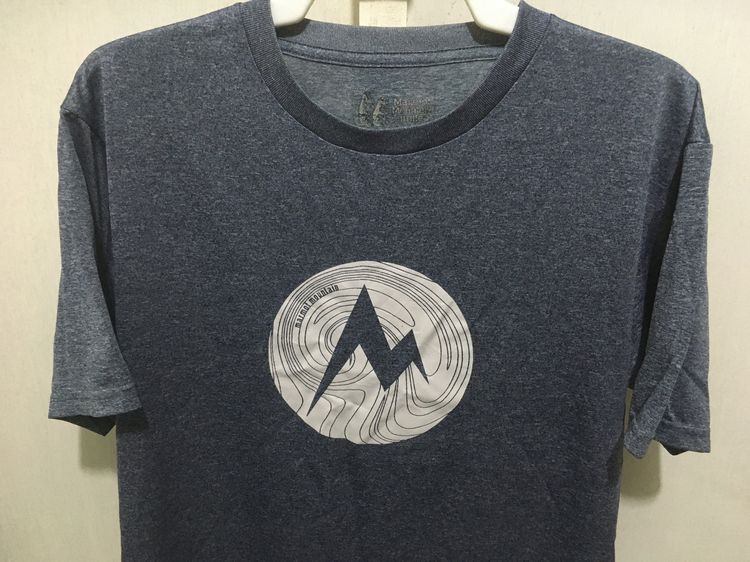 เสื้อคอกลม แบรนด์ Marmot สีเทา รูปที่ 3