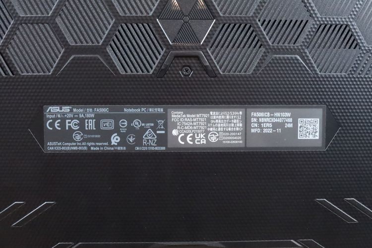 ASUS TUF GAMING A15 Ryzen 7 4800H.RTX3050 RAM16.512GB รูปที่ 14