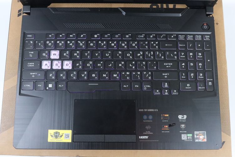 ASUS TUF GAMING A15 Ryzen 7 4800H.RTX3050 RAM16.512GB รูปที่ 3