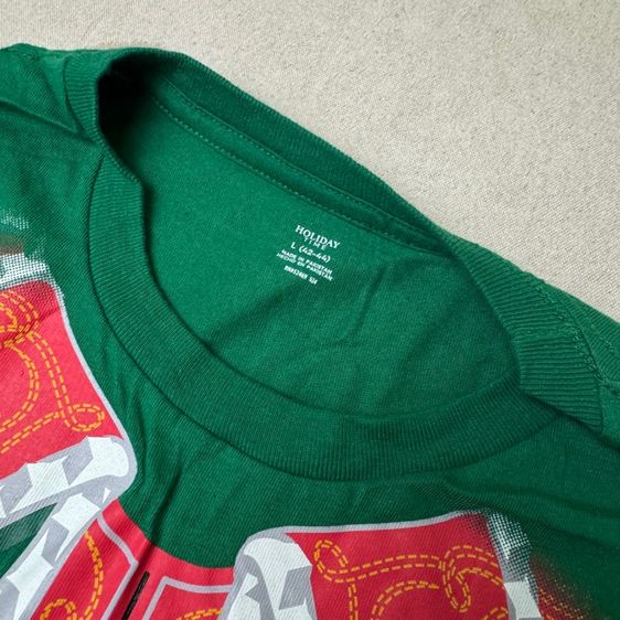 เสื้อยืด Holiday Size L รูปที่ 4