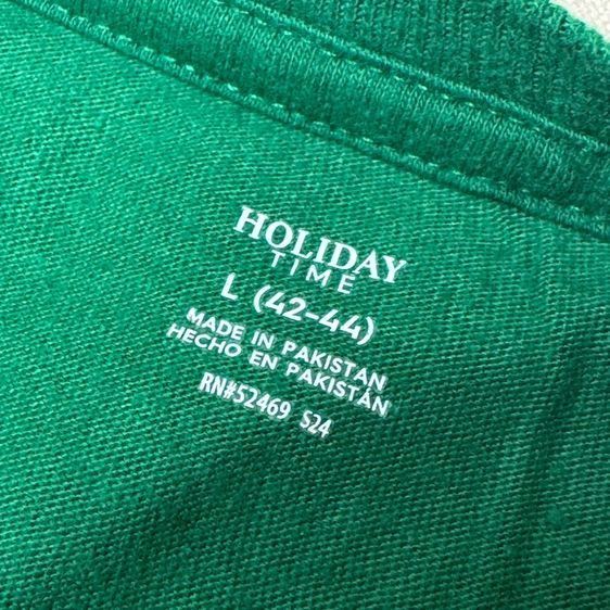 เสื้อยืด Holiday Size L รูปที่ 5