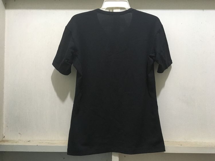 เสื้อยืด คอวี แบรนด์ Mizuno สีดำ รูปที่ 2