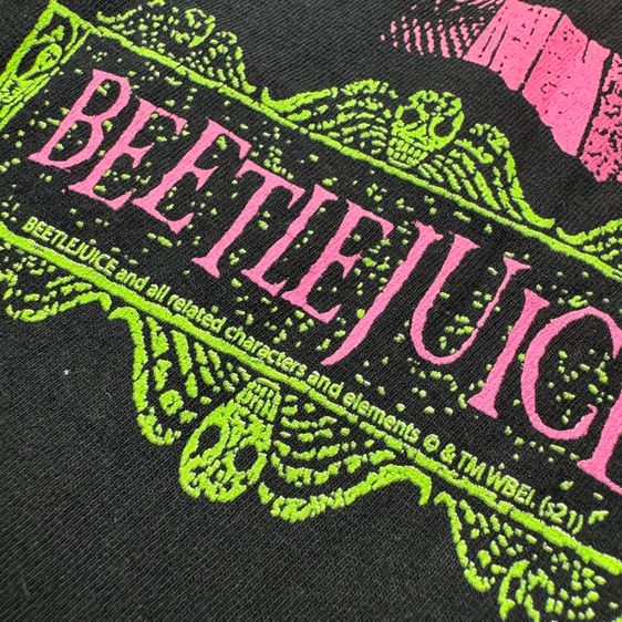 เสื้อยืด Beetle Juice Size M  รูปที่ 6