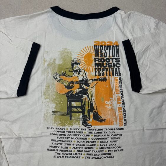 เสื้อยืด Weston Roots Music Festival Size M 