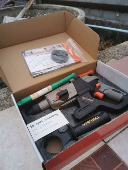 สว่านโรตารี่ไร้สาย Osuka OCRH852-N รูปที่ 2