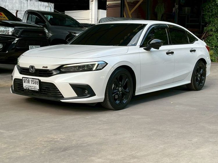 Honda Civic 2021 1.5 RS Sedan เบนซิน ไม่ติดแก๊ส เกียร์อัตโนมัติ ขาว