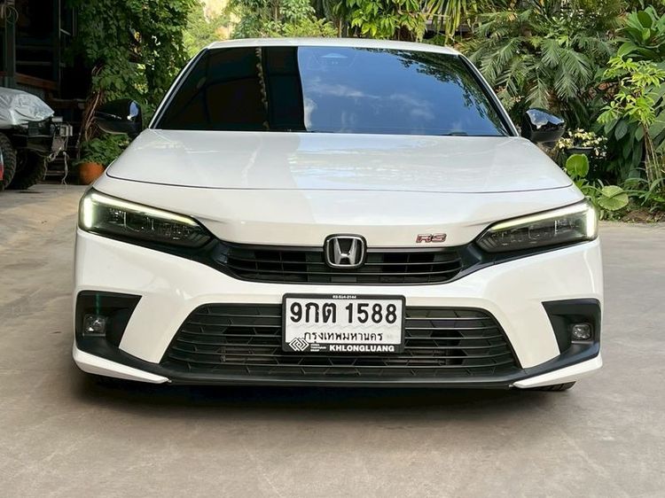 Honda Civic 2021 1.5 RS Sedan เบนซิน ไม่ติดแก๊ส เกียร์อัตโนมัติ ขาว รูปที่ 2