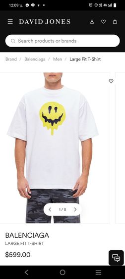 เสื้อยืด Balenciaga  รูปที่ 5