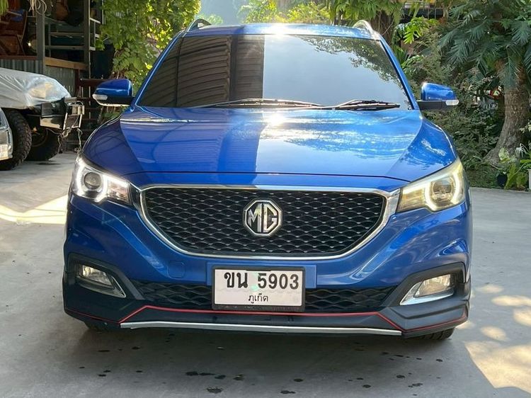MG ZS 2019 1.5 D Utility-car เบนซิน ไม่ติดแก๊ส เกียร์อัตโนมัติ น้ำเงิน รูปที่ 2