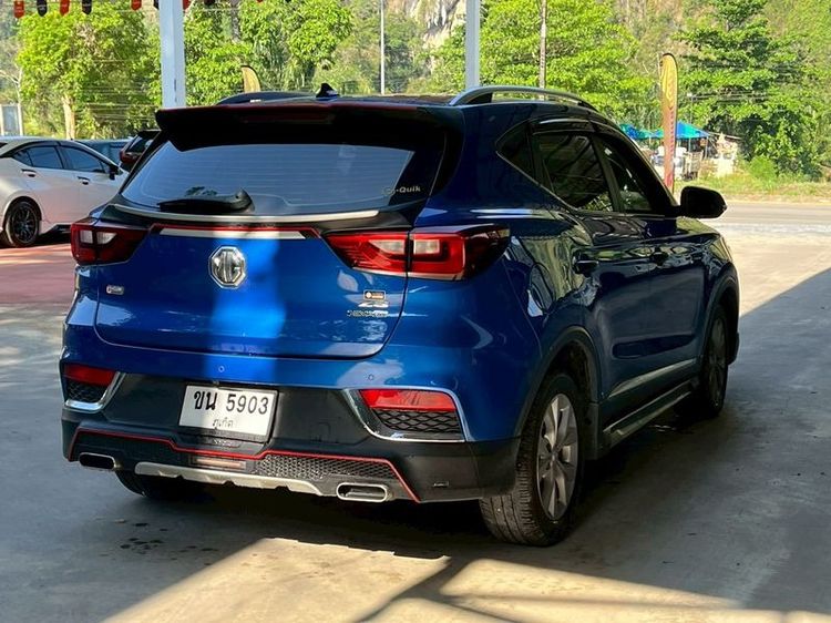 MG ZS 2019 1.5 D Utility-car เบนซิน ไม่ติดแก๊ส เกียร์อัตโนมัติ น้ำเงิน รูปที่ 4