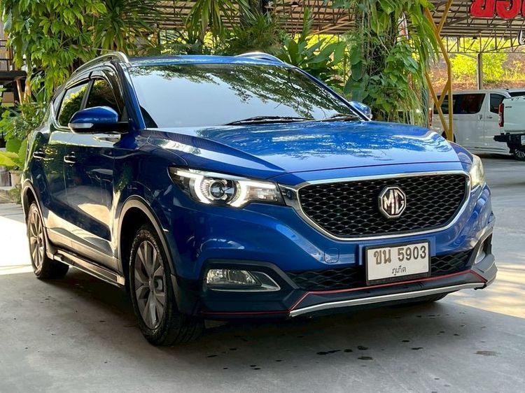 MG ZS 2019 1.5 D Utility-car เบนซิน ไม่ติดแก๊ส เกียร์อัตโนมัติ น้ำเงิน รูปที่ 3