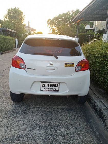 Mitsubishi Mirage 2013 1.2 GL Sedan เบนซิน ไม่ติดแก๊ส เกียร์อัตโนมัติ ขาว รูปที่ 3