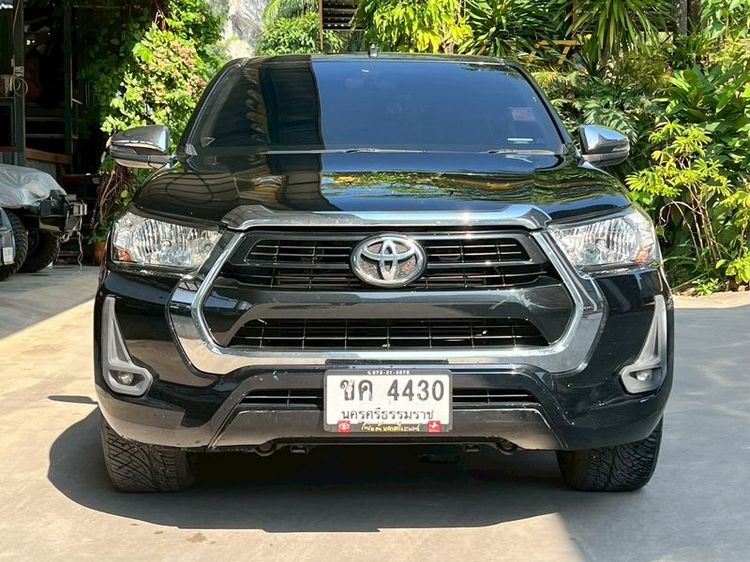 Toyota Hilux Revo 2021 Double Cab 2.4 Mid Z Edition Pickup ดีเซล ไม่ติดแก๊ส เกียร์อัตโนมัติ ดำ รูปที่ 2