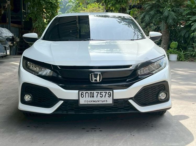 Honda Civic 2017 1.5 Turbo Sedan เบนซิน ไม่ติดแก๊ส เกียร์อัตโนมัติ ขาว รูปที่ 2
