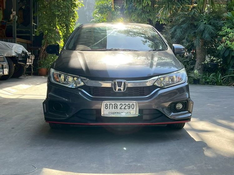 Honda City 2019 1.5 S Sedan เบนซิน ไม่ติดแก๊ส เกียร์อัตโนมัติ เทา รูปที่ 2
