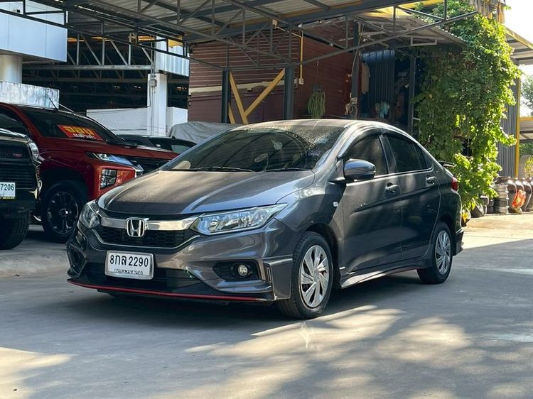 Honda City 2019 1.5 S Sedan เบนซิน ไม่ติดแก๊ส เกียร์อัตโนมัติ เทา