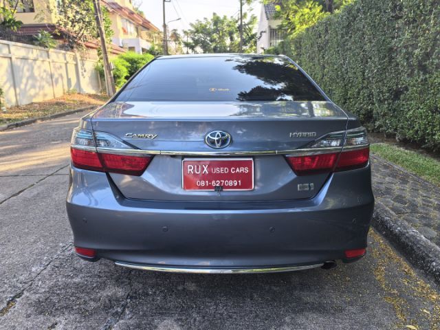 Toyota Camry 2015 2.5 Hybrid Premium Sedan ไฮบริด ไม่ติดแก๊ส เกียร์อัตโนมัติ น้ำเงิน รูปที่ 4