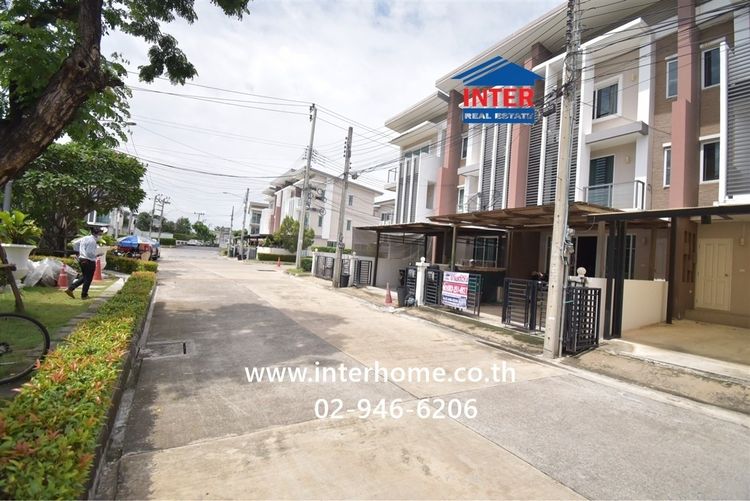ทาวน์โฮม 3 ชั้น 20.6 ตร.ว. หมู่บ้านทาวน์อเวนิว ซิกซ์ตี้ วิภาวดี60 ใกล้มหาวิทยาลัยเกษตรศาสตร์ ถนนวิภาวดี-รังสิต ถนนวิภาวดี60 เขตหลักสี่  รูปที่ 2