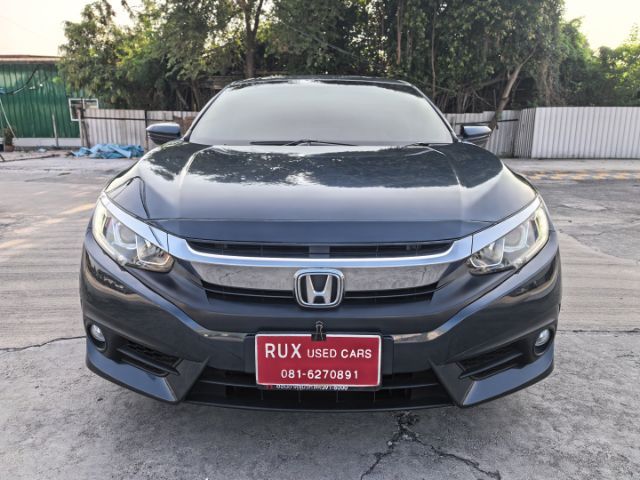Honda Civic 2018 1.8 EL i-VTEC Sedan เบนซิน ไม่ติดแก๊ส เกียร์อัตโนมัติ น้ำเงิน รูปที่ 3