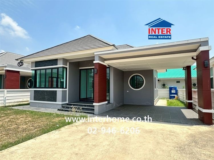 บ้านเดี่ยว 1 ชั้น 68.2 ตร.ว. หมู่บ้านลักษณ์สิริ พร็อพเพอร์ตี้ (เฟส1) ใกล้โรงพยาบาลบ้านโพธิ์ ซอยถนนเทศบาลบ้านโพธิ์13 ถนนฉะเชิงเทรา-บางปะกง  รูปที่ 4