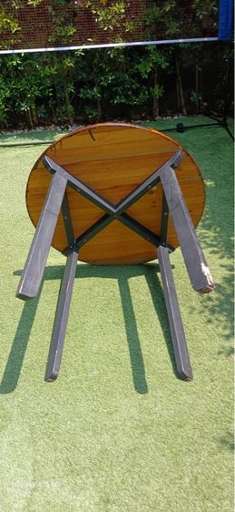 Round Wooden Table โต๊ะกลมไม้ รูปที่ 4
