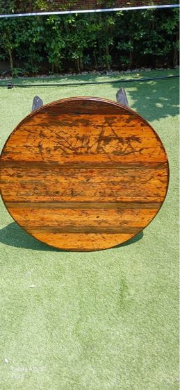 Round Wooden Table โต๊ะกลมไม้ รูปที่ 5