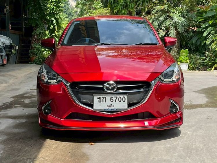 Mazda Mazda 2 2018 1.3 High Plus Sedan เบนซิน ไม่ติดแก๊ส เกียร์อัตโนมัติ แดง รูปที่ 2