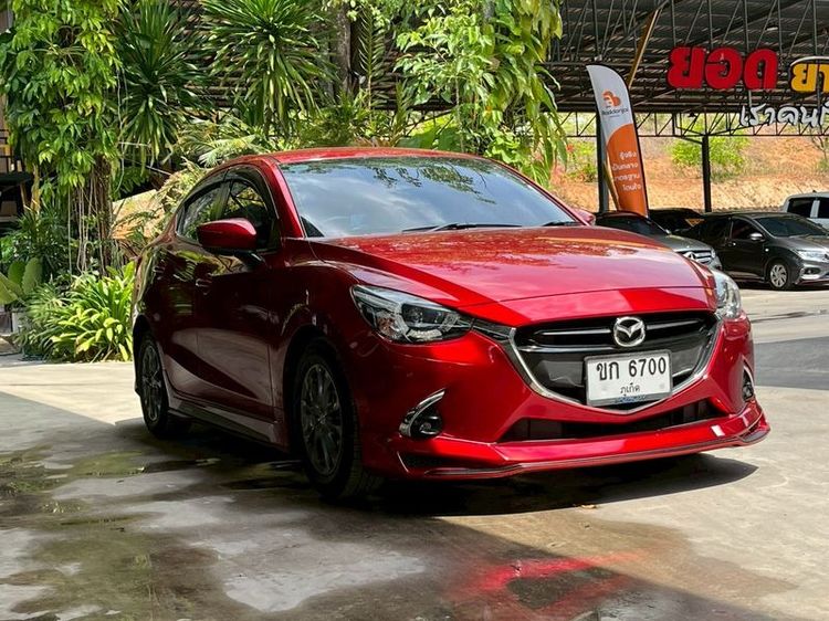 Mazda Mazda 2 2018 1.3 High Plus Sedan เบนซิน ไม่ติดแก๊ส เกียร์อัตโนมัติ แดง รูปที่ 3