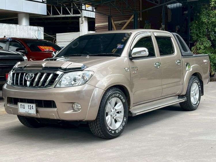 Toyota Hilux Vigo 2004 3.0 G 4WD Pickup ดีเซล ไม่ติดแก๊ส เกียร์อัตโนมัติ บรอนซ์ทอง