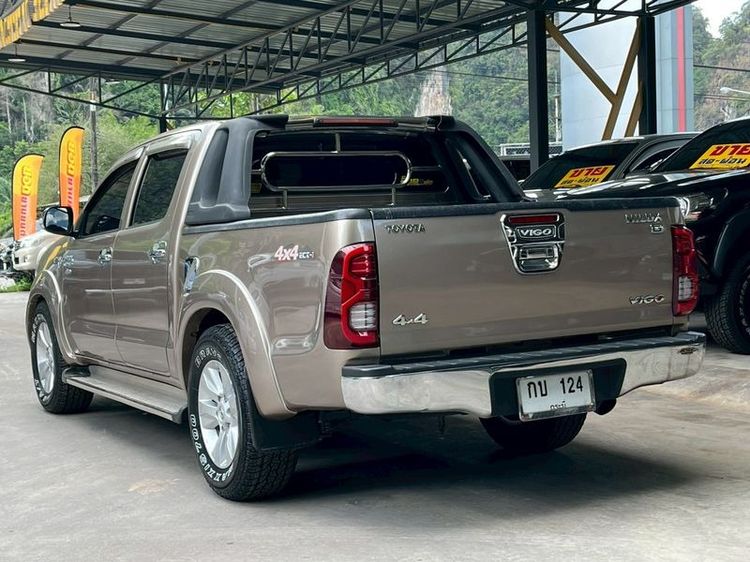 Toyota Hilux Vigo 2004 3.0 G 4WD Pickup ดีเซล ไม่ติดแก๊ส เกียร์อัตโนมัติ บรอนซ์ทอง รูปที่ 4
