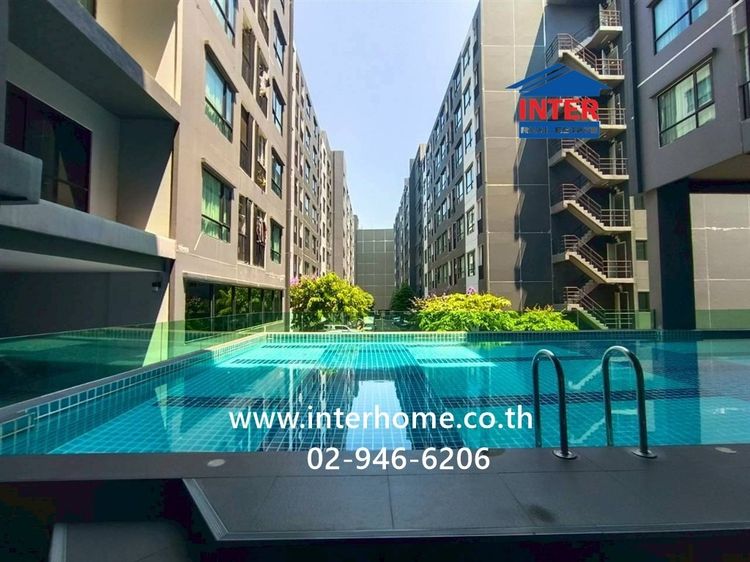 คอนโดมิเนียม 30.44 ตร.ม. รีชพหลโยธิน52 ใกล้ตลาดยิ่งเจริญ ซอยพหลโยธิน52 แยก10 ถนนพหลโยธิน ถนนเทพรักษ์ เขตสายไหม กรุงเทพมหานคร