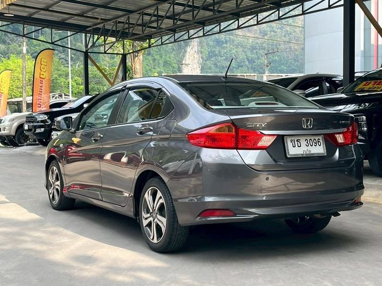 Honda City 2015 1.5 S Sedan เบนซิน ไม่ติดแก๊ส เกียร์อัตโนมัติ เทา รูปที่ 4