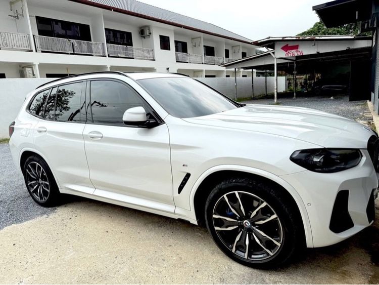 BMW X3 2023 2.0 xDrive30e M Sport 4WD Utility-car เบนซิน ไม่ติดแก๊ส เกียร์อัตโนมัติ ขาว รูปที่ 2
