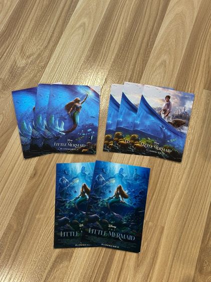 โปสการ์ด the little mermaid