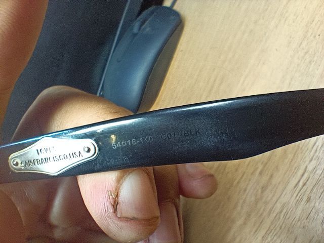 แว่นตาวินเทจ LEVI'S' SANFRANCISCO,USA  รูปที่ 11