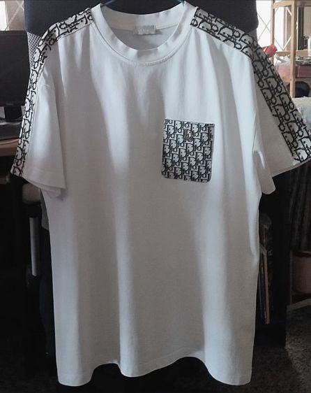 ขาว XL แขนสั้น เสื้อทีเชิ้ต อื่นๆ เสื้อยืด Dior 
