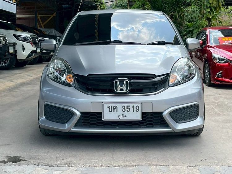 Honda Brio 2019 1.2 V Sedan เบนซิน ไม่ติดแก๊ส เกียร์อัตโนมัติ เงิน รูปที่ 2