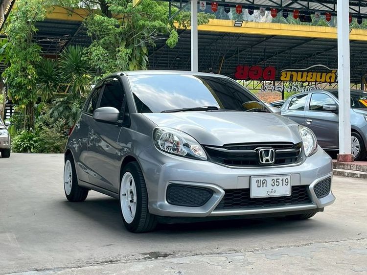 Honda Brio 2019 1.2 V Sedan เบนซิน ไม่ติดแก๊ส เกียร์อัตโนมัติ เงิน รูปที่ 3