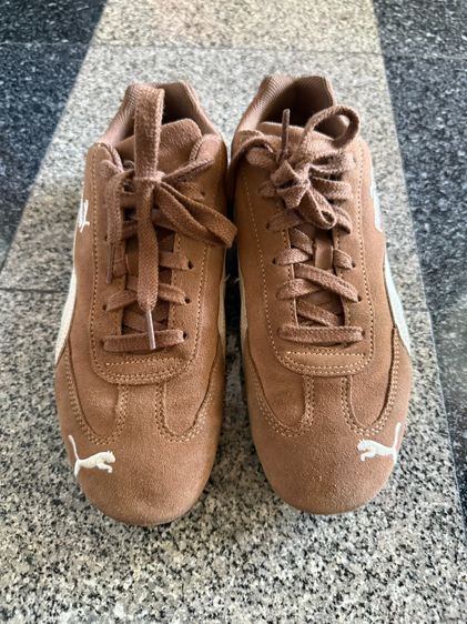 Puma Speedcat สีน้ำตาลหนังกลับ รูปที่ 5