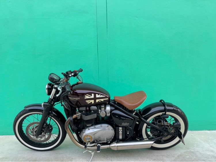 Triumph bobber สีแดงเชอรี่ ปี2017  รูปที่ 14