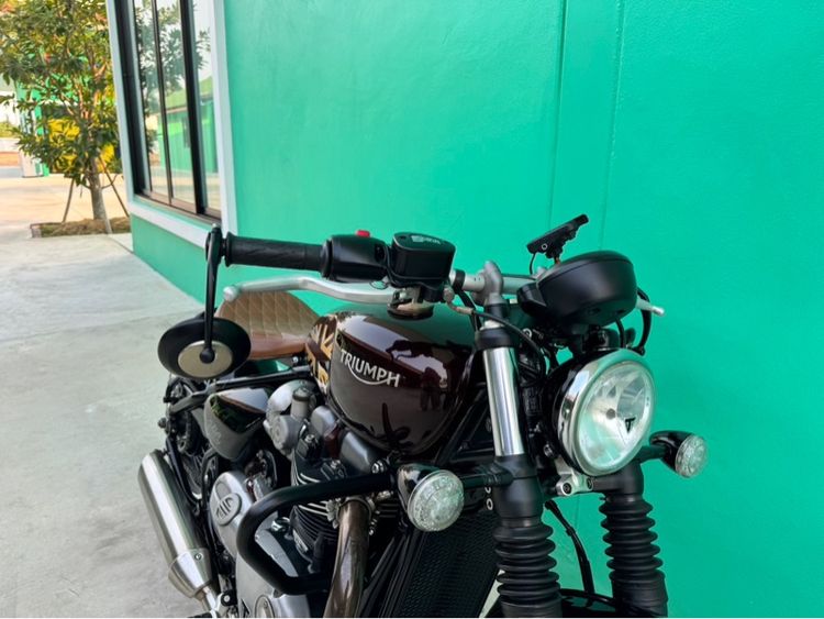 Triumph bobber สีแดงเชอรี่ ปี2017  รูปที่ 13