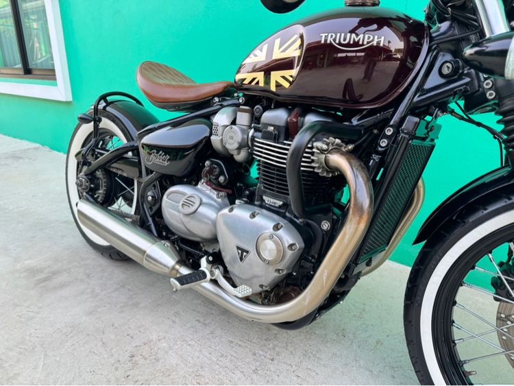 Triumph bobber สีแดงเชอรี่ ปี2017  รูปที่ 18